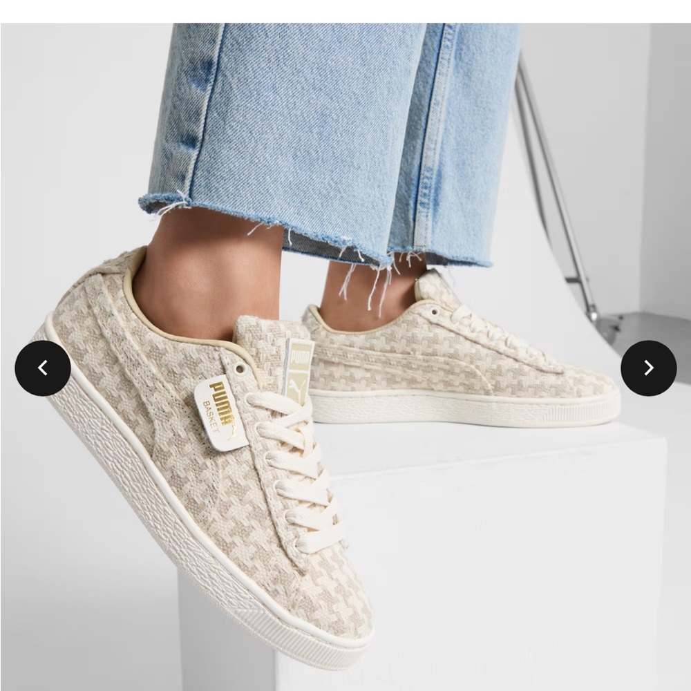 NWT Puma Women's Basket Seaside Drills Sneakers